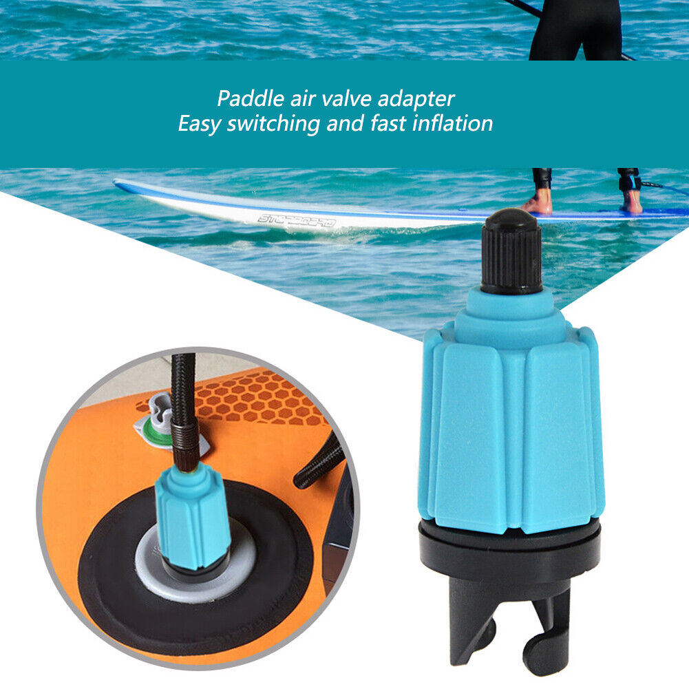 Paddle Board Valve Adapter Rubber Boat Kayak Inflatable Pump Converters
