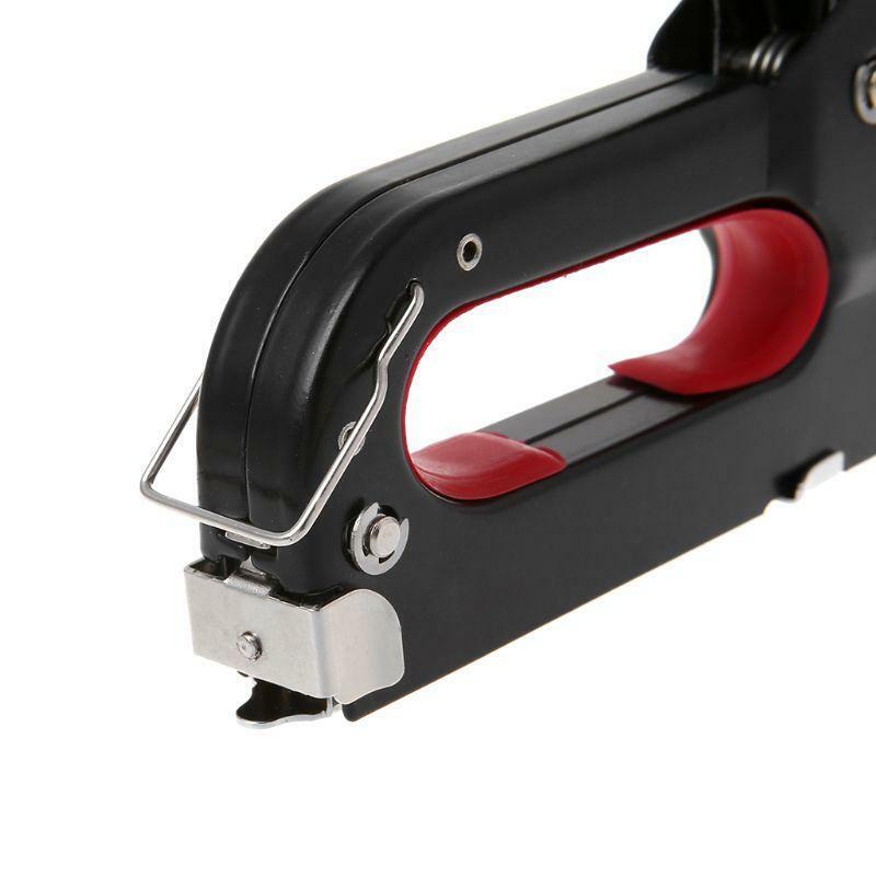 3 Way Manual Heavy Duty Stapler Staple Gun Nailer Tacker With Staples Nails Set
