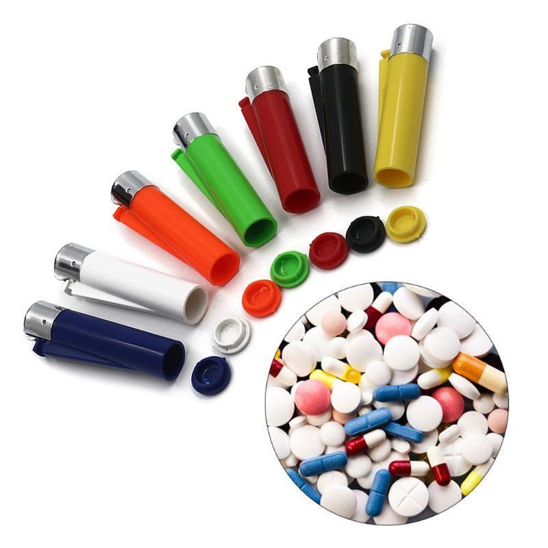 7 Day Pill Organizer Plastic Vitamin Case Medicine Organizer Box Compact Size