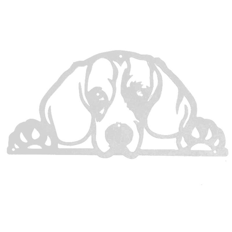 Sleeping Dog Metal Cutting Dies Stencil Scrapbooking DIY Album Stamp Paper Card