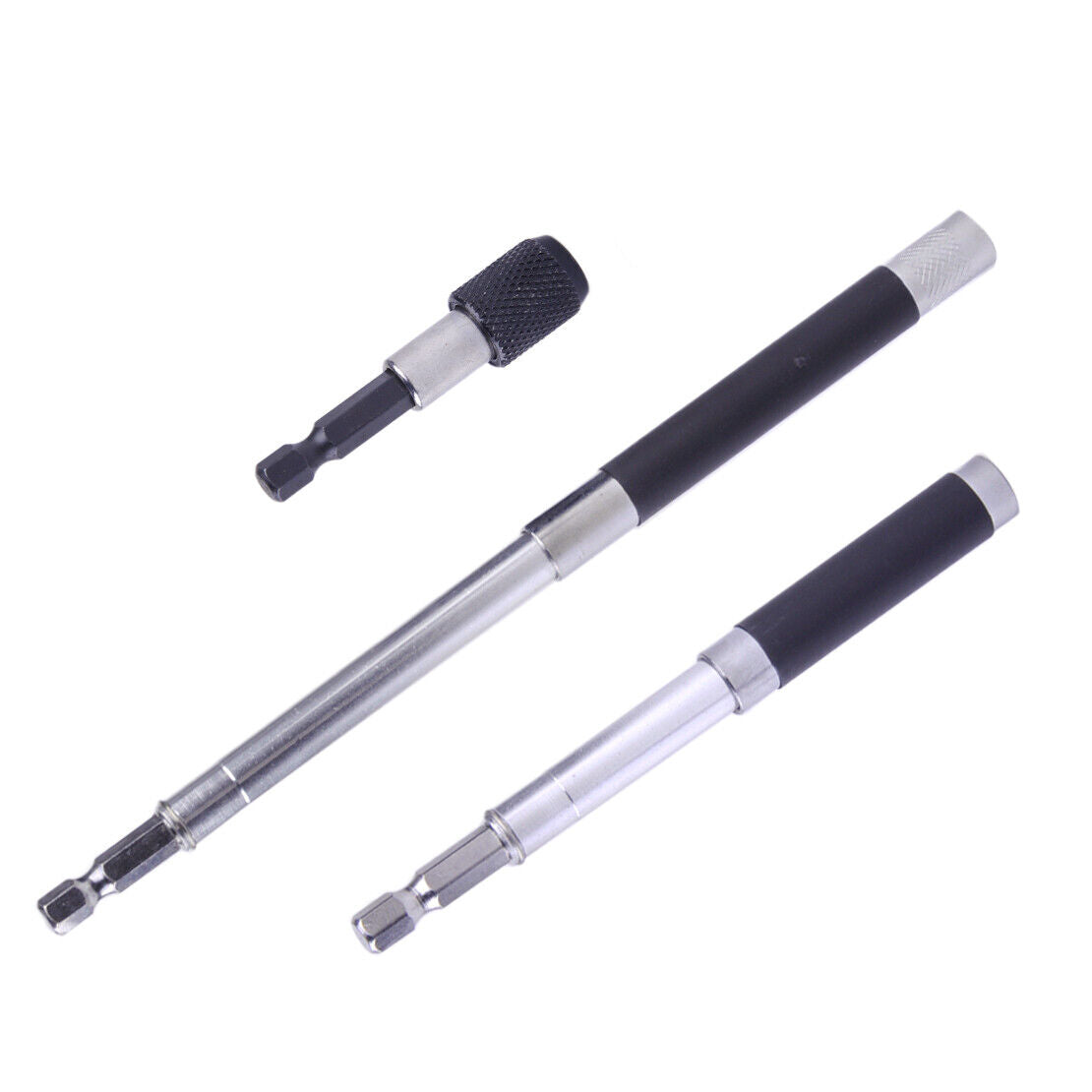 3x Magnetic Screwdriver Extension Bit Holder Quick Release 1/4" Hex Shank Set Li