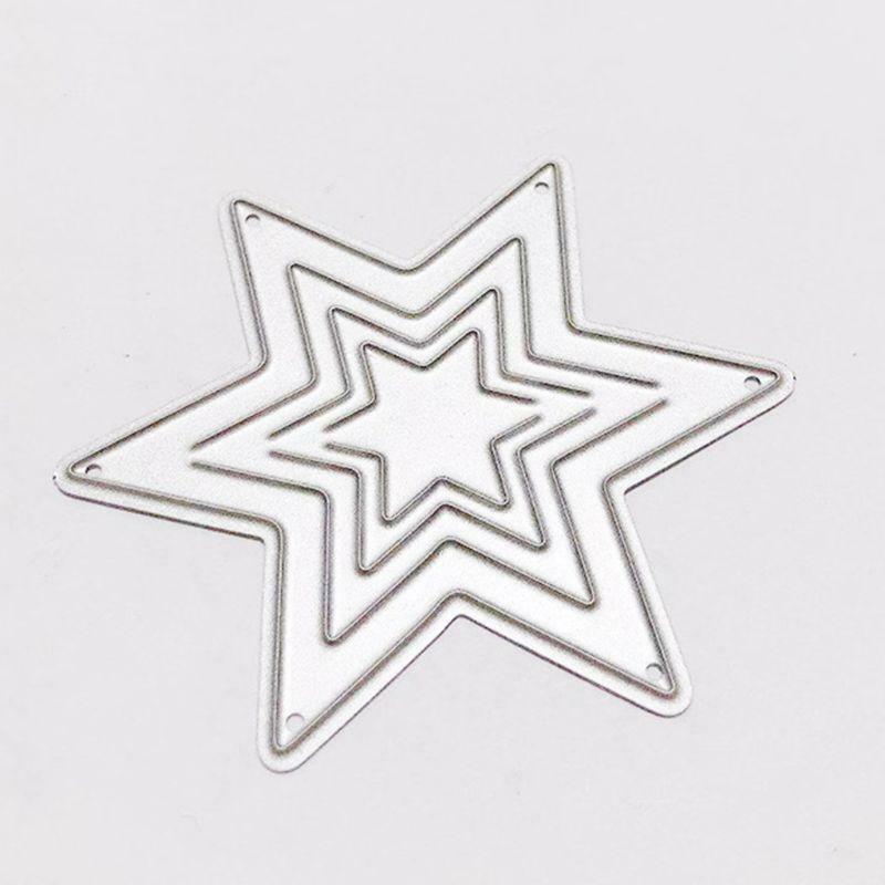Stars Metal Cutting Dies Stencil Scrapbooking DIY Album paper Card Embossing