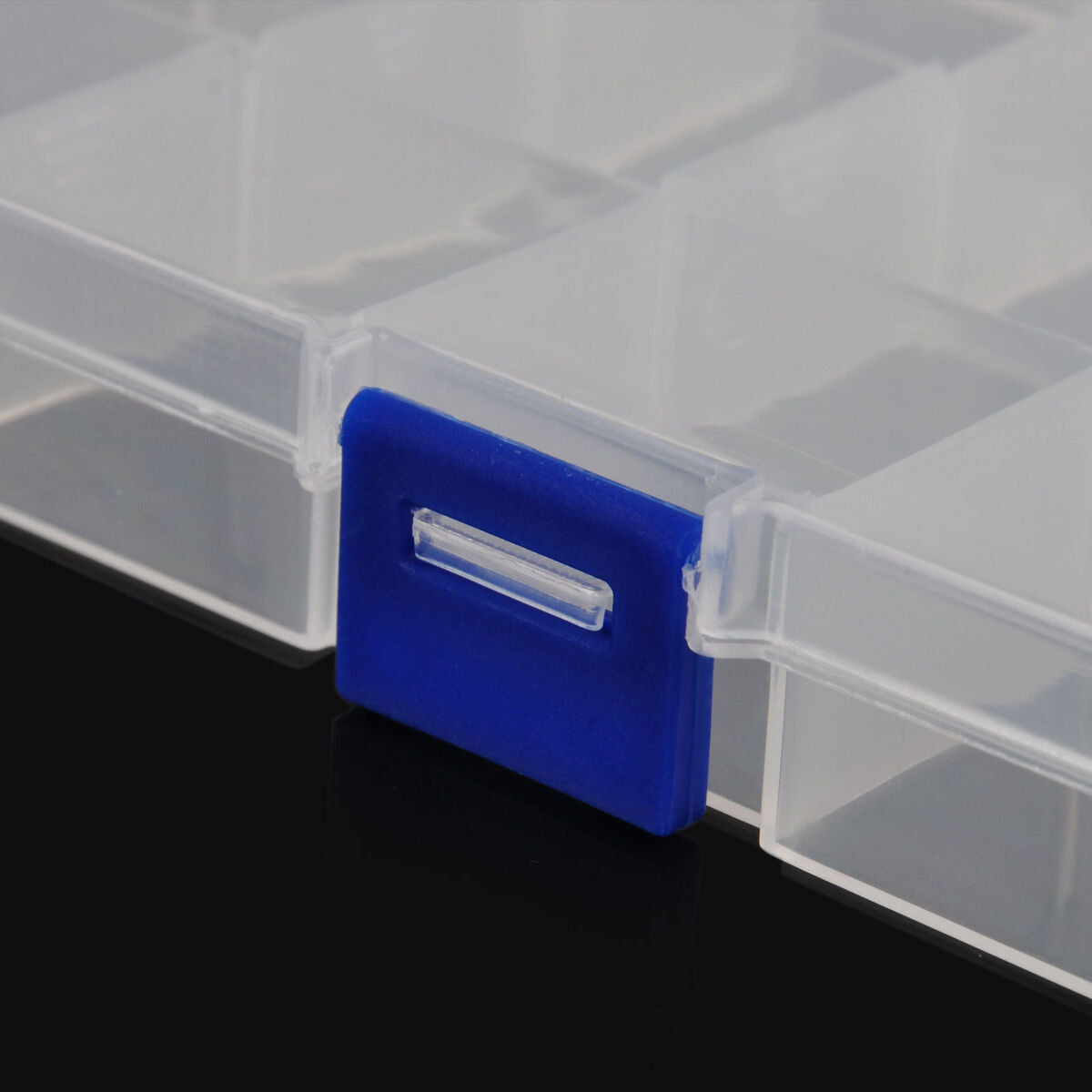 Jewelry Bead Storage Container Craft Organizer 15 Lots Compartments Plastic Box
