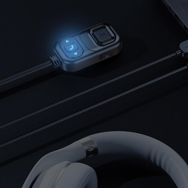 Mini Wireless USB Audio Aux Adapter with 3.5mm Jack Hands-free Calling for Car