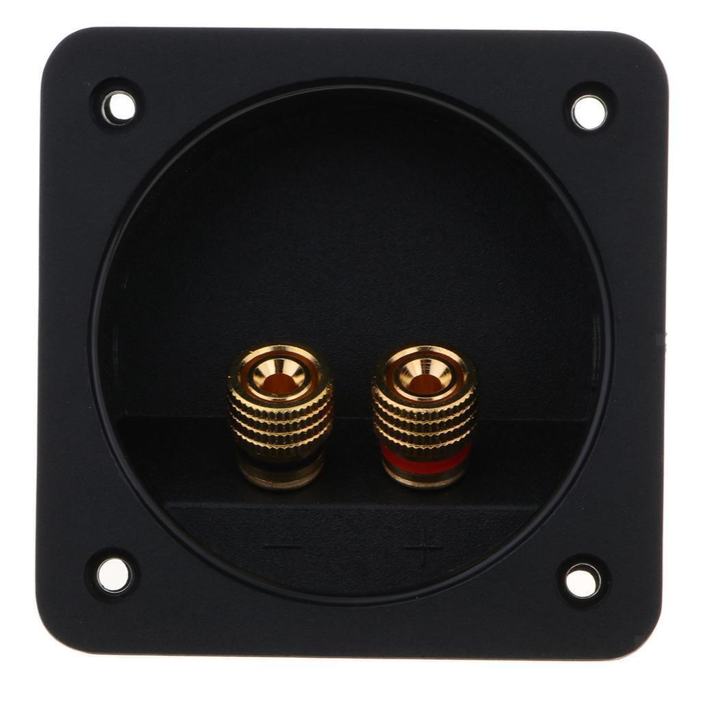 DIY Home Car Stereo Screw Cup Connections Subwoofer Plugs 2 Way 80 502