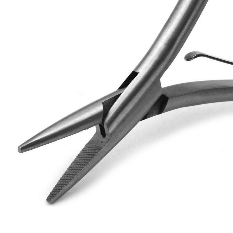 Flat Shape Stainless Steel Hair Extension Pliers Multi-Functi Hair Extension