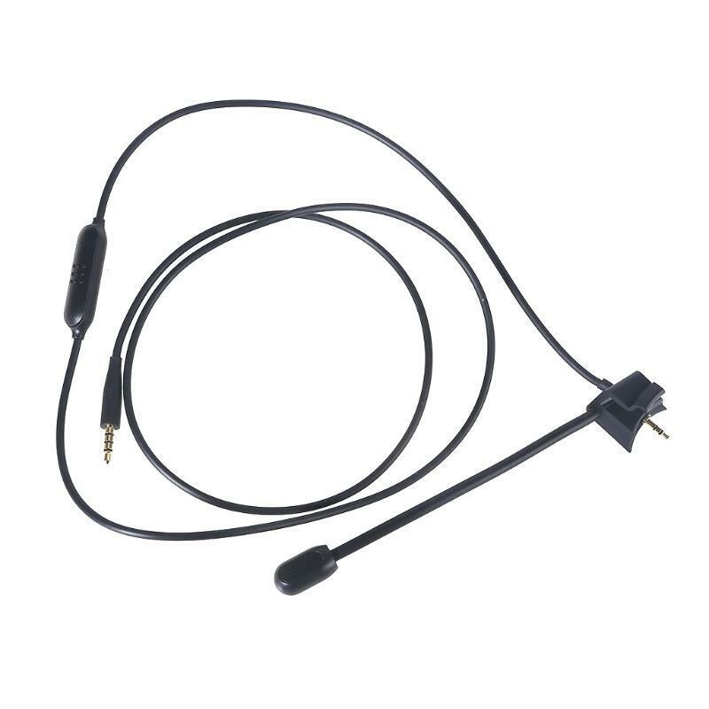 Professional Game Mic Kits for QC35 Wireless Headphones Sliding Volume Control