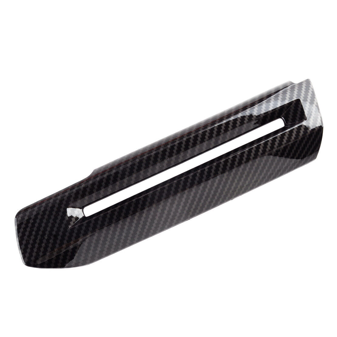 Carbon Fiber Style Door Armrest Decor Cover Trim Fit for Ford Mustang 2015-2021