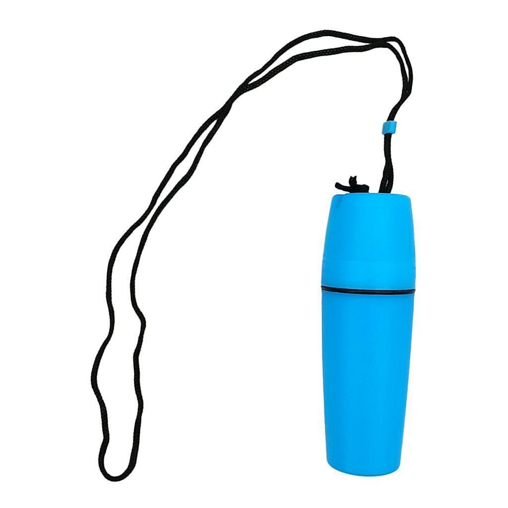 Dry Bottle Box Waterproof Container Holder for Scuba Dive Kayak Surf Floats Blue