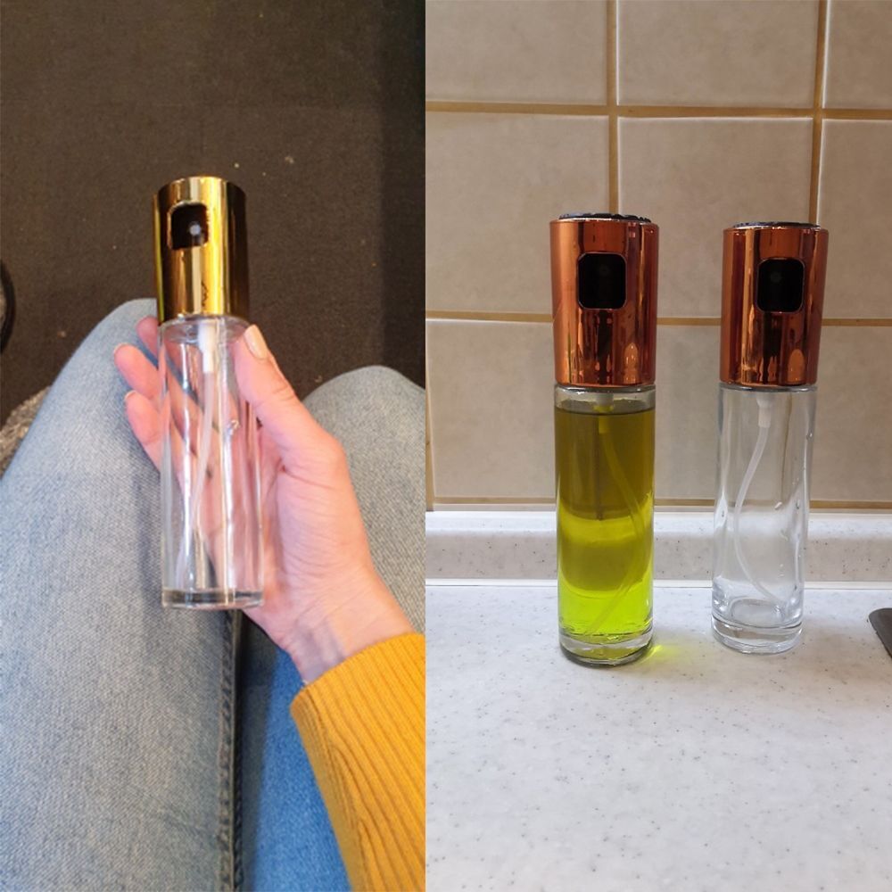 Drops Oil Glass Olive Oil Sprayer Oil Spray Bottle Pump Oil Pot Leak-proof