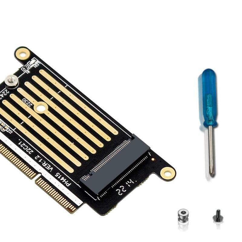 M.2 PCIe NVMe(M Key) 2230 2242 Type SSD to 2016 2017 13" A1708 SSD Adapter Card