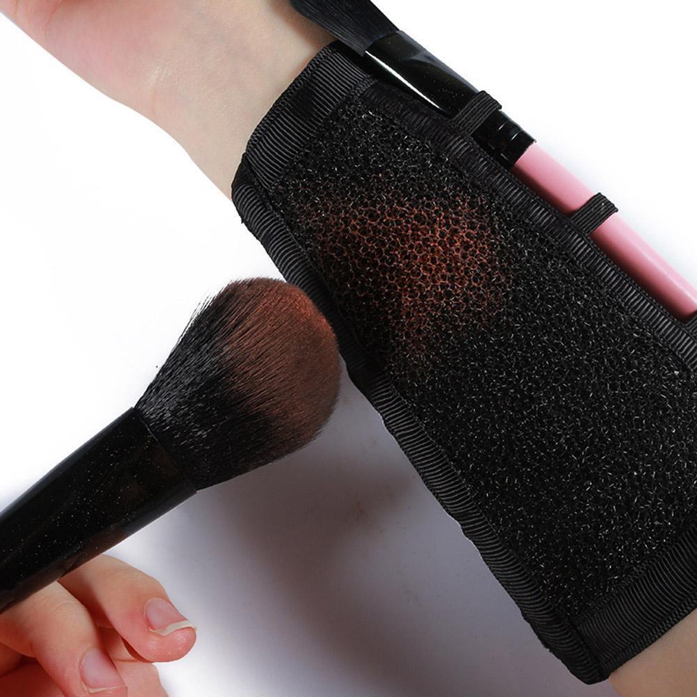 Arm Makeup Brush Cleaner Sponge Eyeshadow Pen Color Remover Off Clean Tools