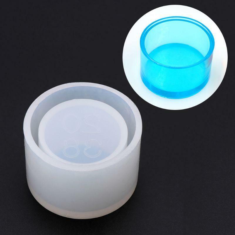 Round Small Flowerpot Silicone Mould Storage Box Cake DIY Handmade Baking Mold