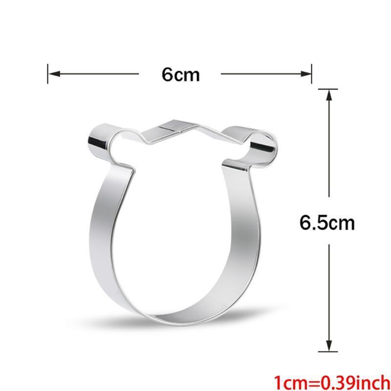 8pcs/set Musical Instrument Stainless Steel Cookie Biscuit Cutter Molds DIY Cake