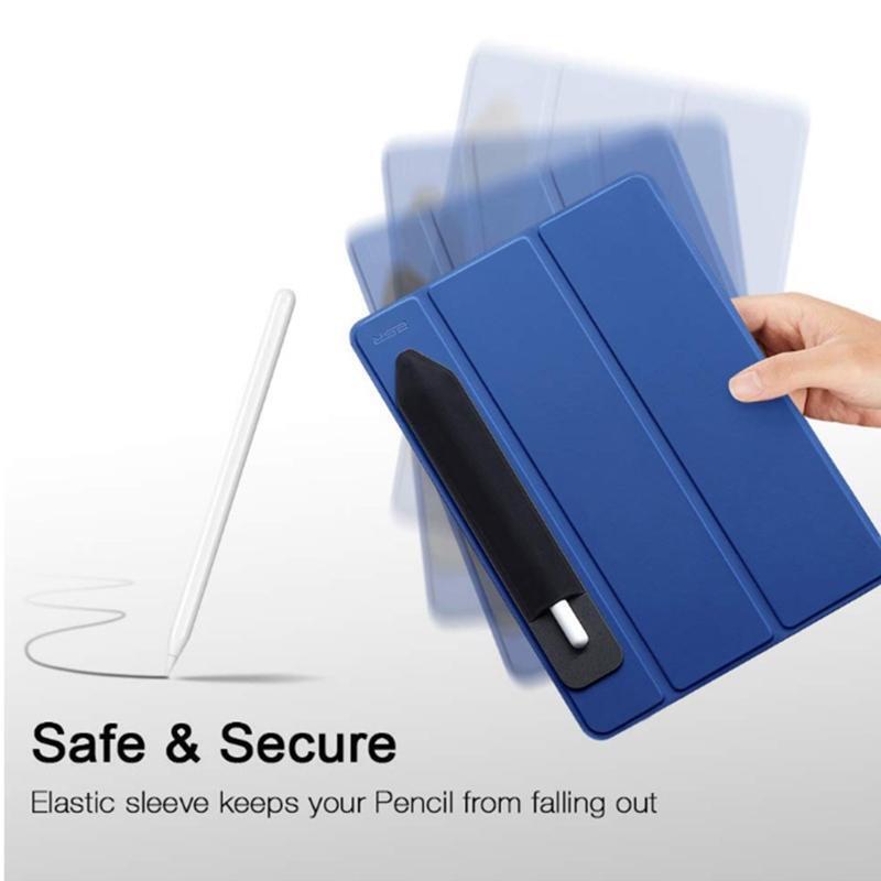 Simple Adhesive Pencil Holder Protective Pouch Bag for Stylus Pens Removable
