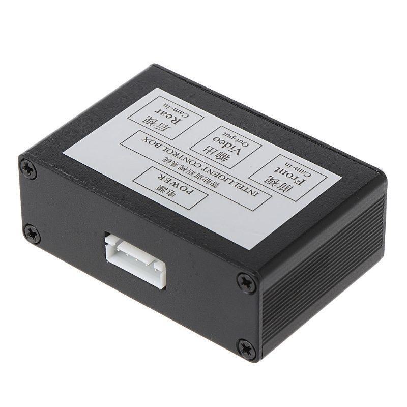 Vehicle Reversing System Two-Way Control Box Front Rear View Channel Converter