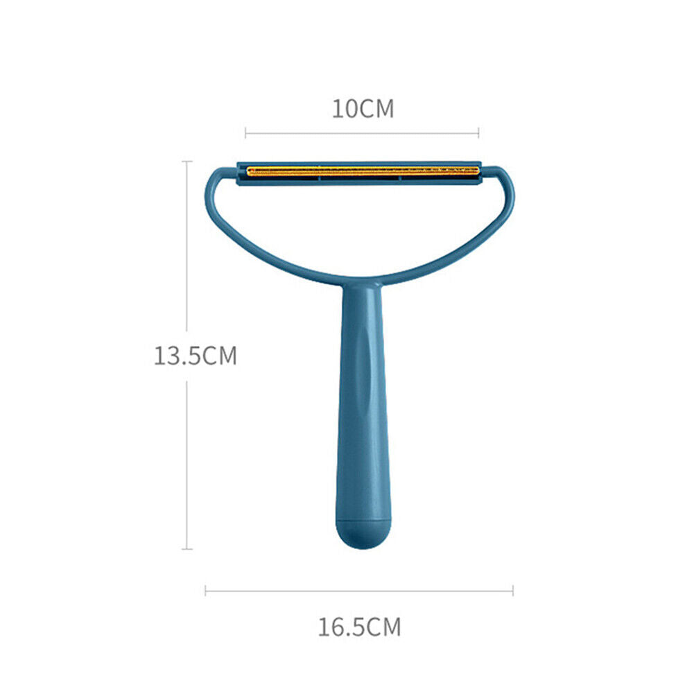Portable Lint Remover Pet Hair Brush Roller Fur Fuzz Clothes Shaver (Blue)