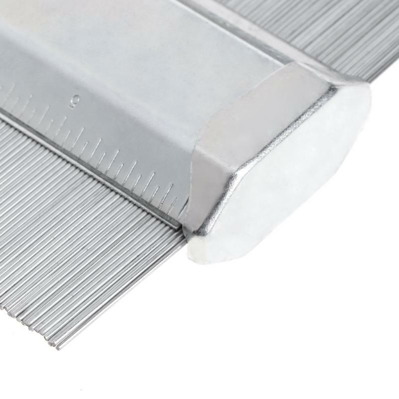 125mm/5" Profile Contour Gauge Metal Deep Decorating Tiling Template Tiles Tool