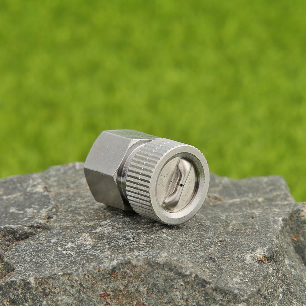 Water Spray Nozzle Copper Hose Connector Garden Misting Cooling Sprinkler