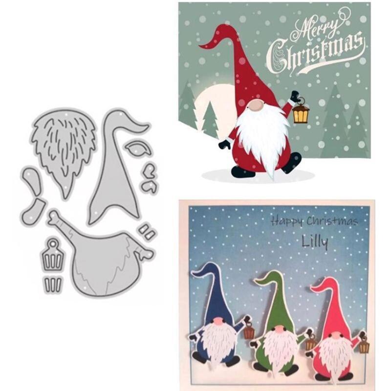Santa Claus Metal Cutting Die Christmas Gifts for Children Teens Boys Girls
