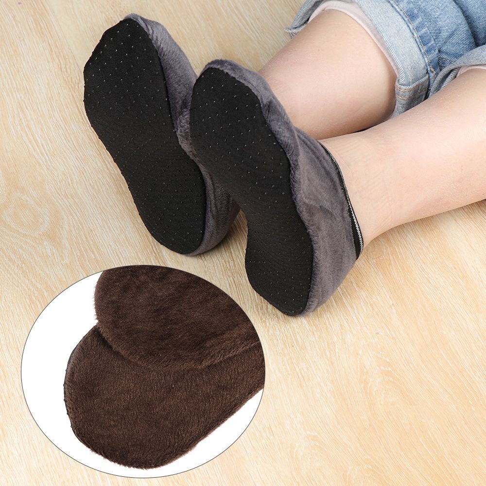 Casual Men Women Bedroom Floor Socks Winter Warm Thicken Velvet Thermal Socks