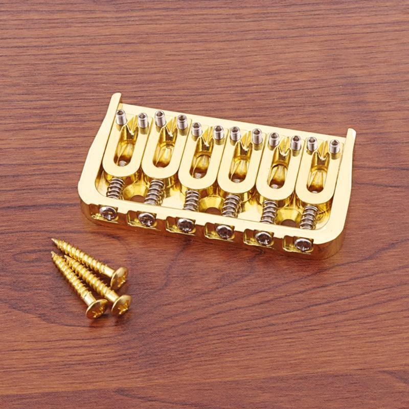 6/7 Strings Saddle Tailpiece for Strat SQ Electric Guitar Fixing Tremolo Bridge