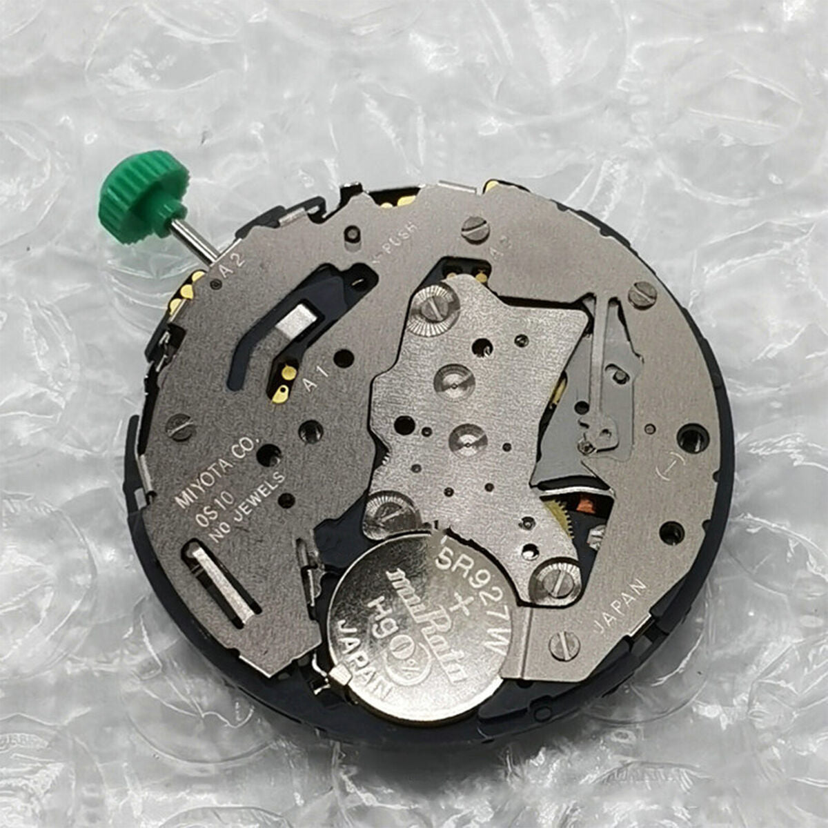 Movement Date at 4 Attached Stem Battery Watch Movement For Miyota OS10-4 Quartz