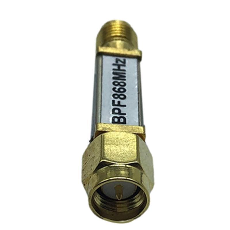 868MHz SAW Bandpass Filter 867?869MHz Passband  BPF-868Mhz SMA-M SMA-F interface