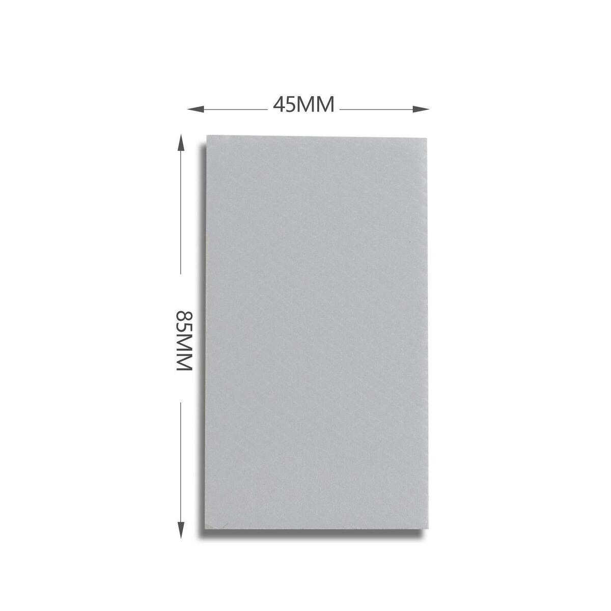 2x Silicone Thermal Pad 12.8 W/mK 85x45mm Non Conductive Safe for PC Laptop