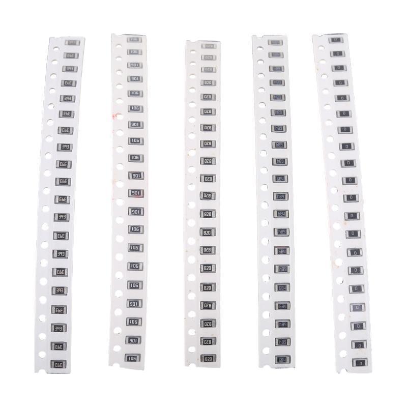 640 Pcs DIY 1206 SMD 64 Values 1ohm~10Mohm Resistors Assortment Kit 5%