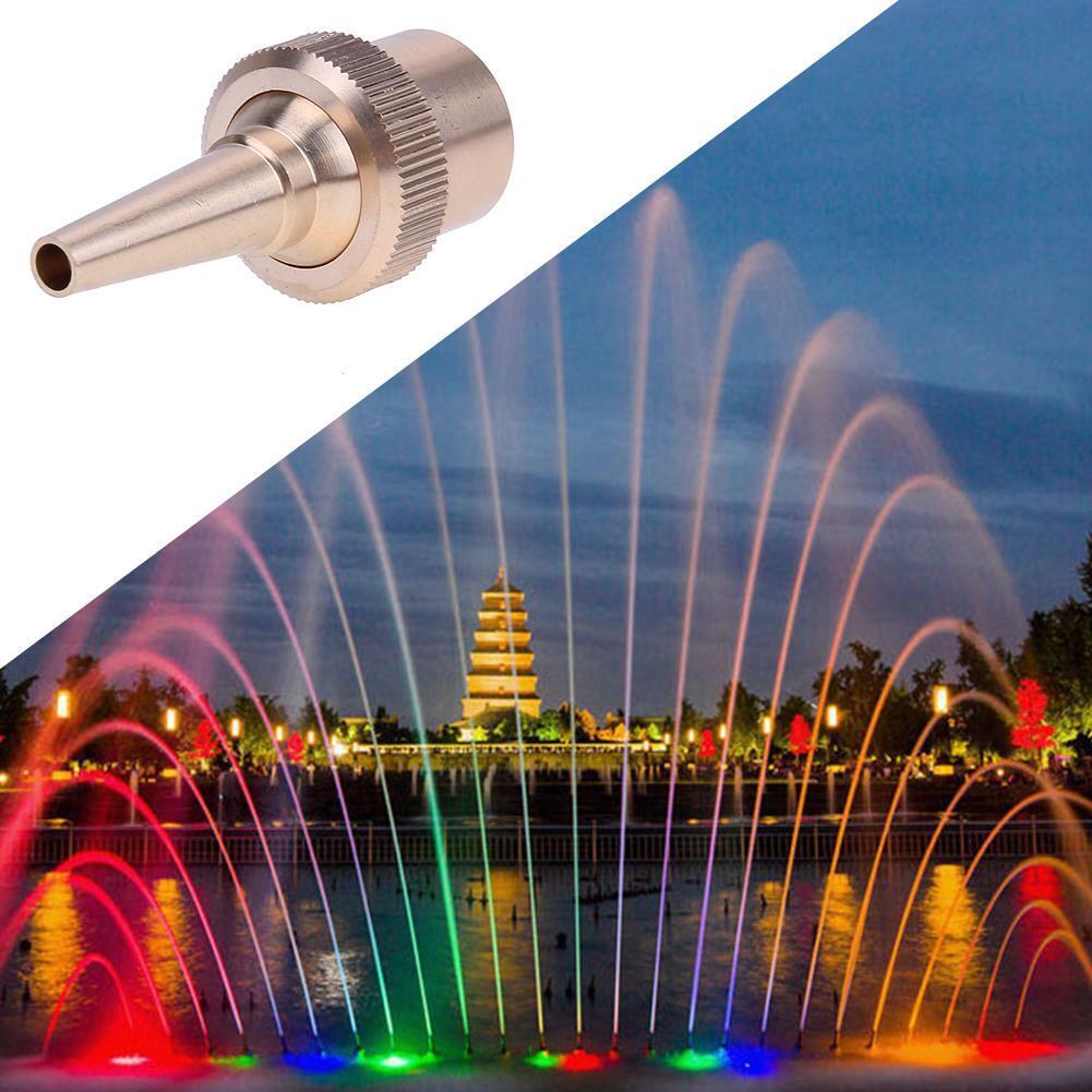 Jet Straight Nozzle Spray Head Garden Sprinkler Water Fountain(3/4inch)