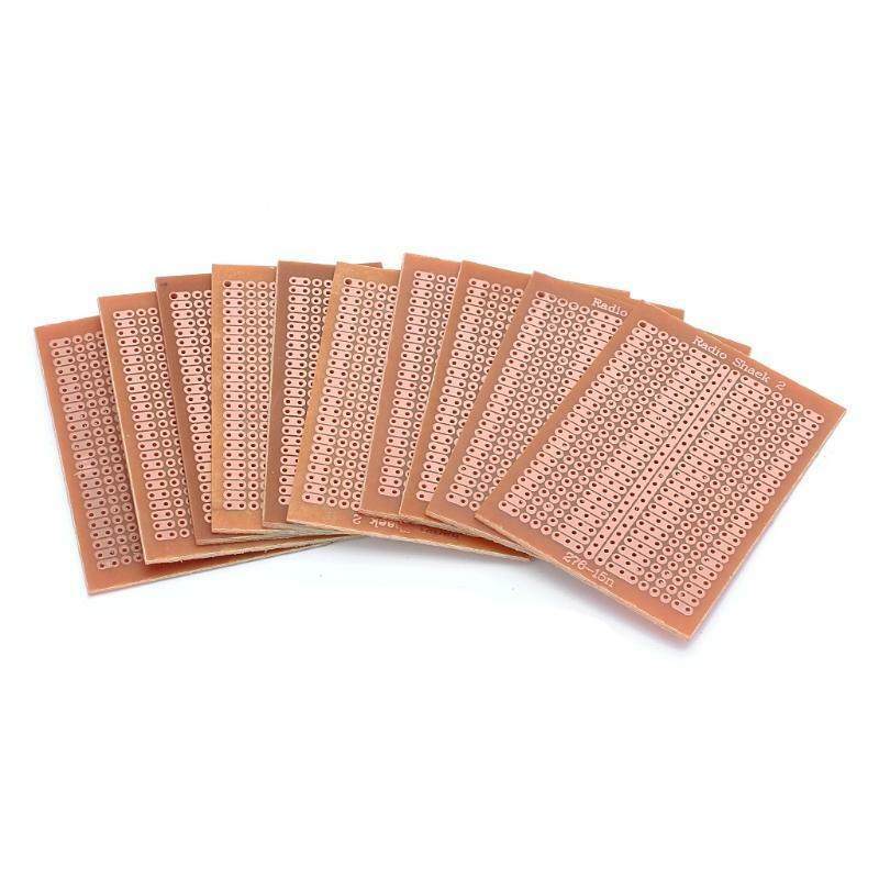 10 Pcs 5x7cm DIY Prototype Paper PCB Universal Experiment Matrix Circuit Board