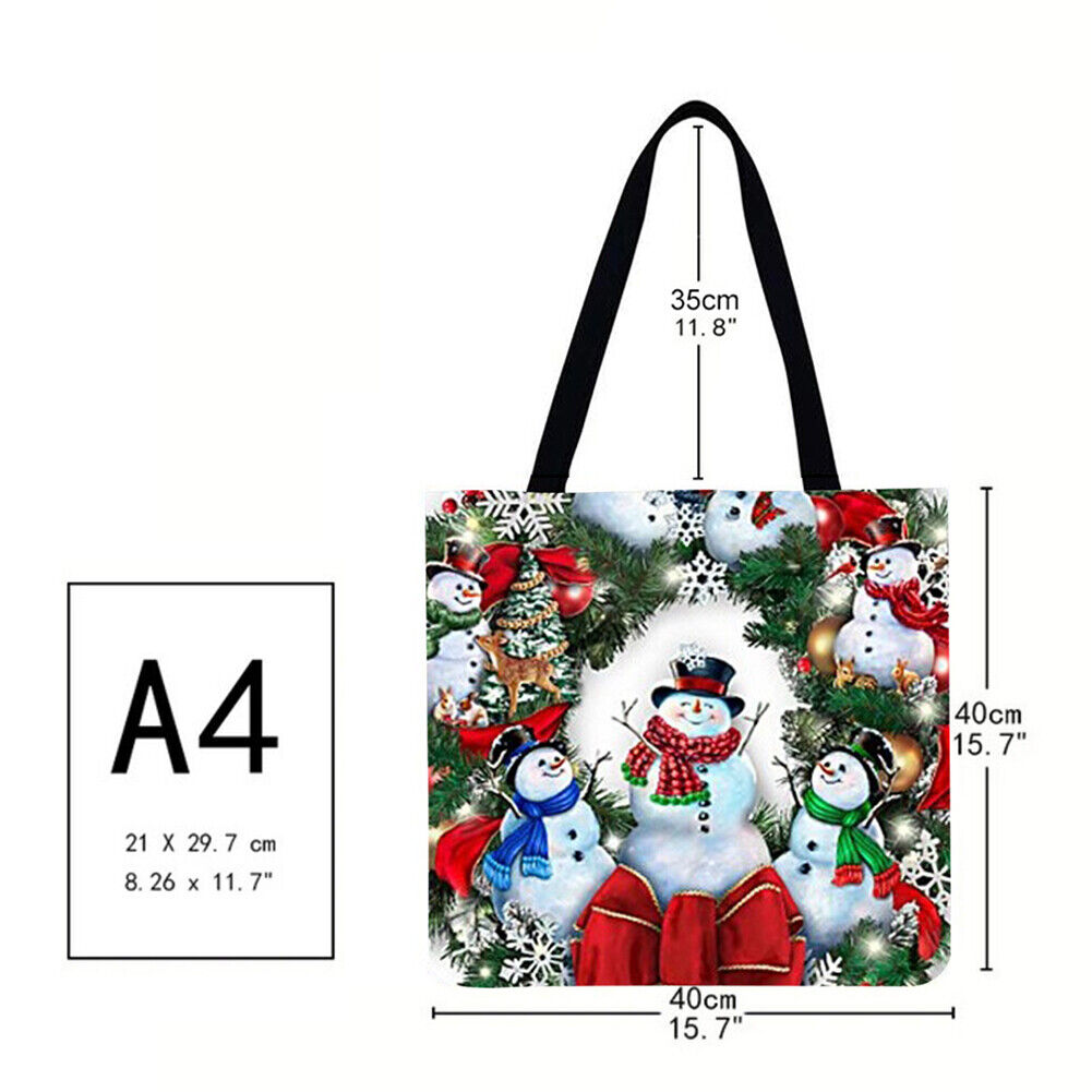 Printed Shoulder Shopping Bag Casual Large Tote Handbag (40*40cm)70