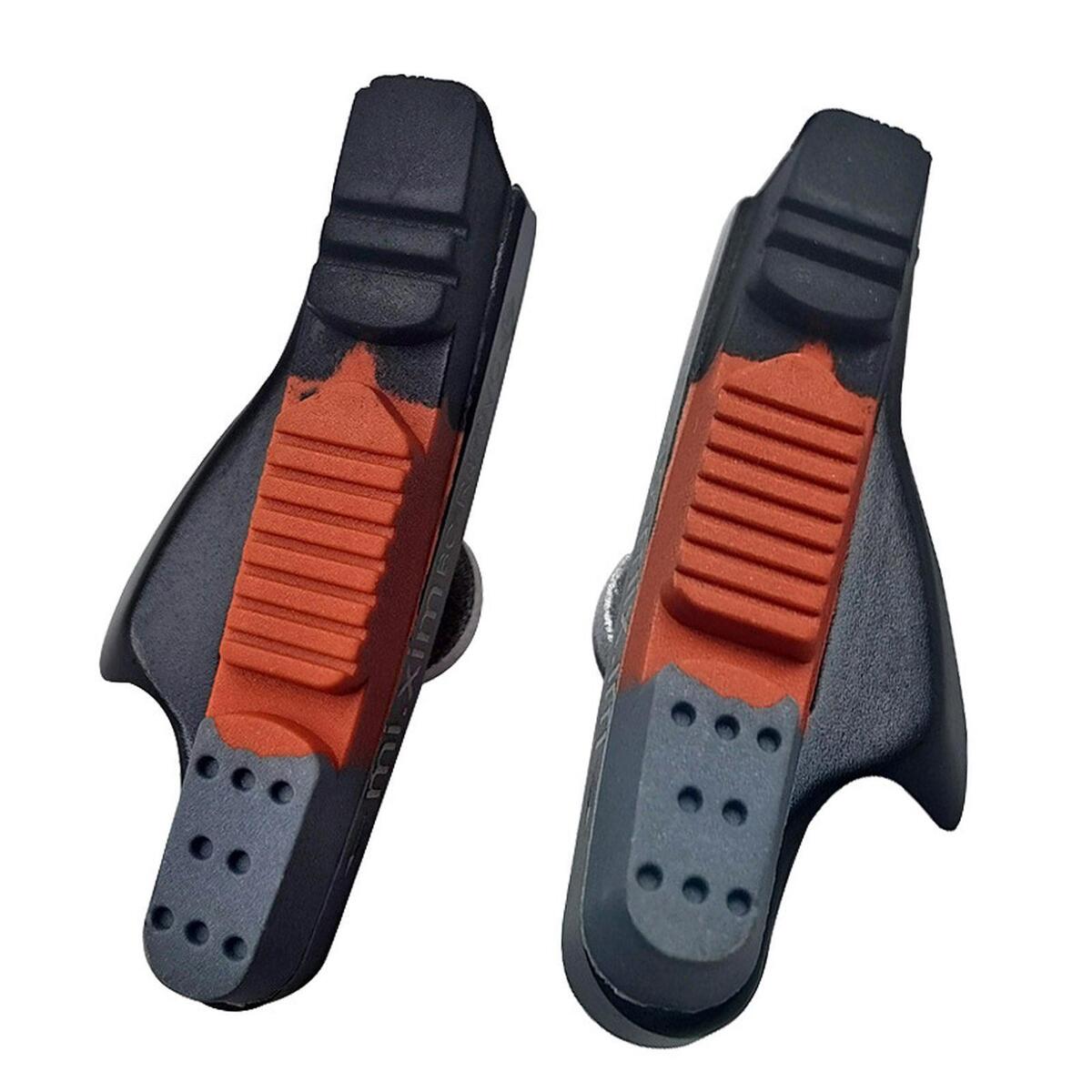 2 Pieces Bike Brake Pad Left&Right V Brake Holder Durable 55mm for Cycling