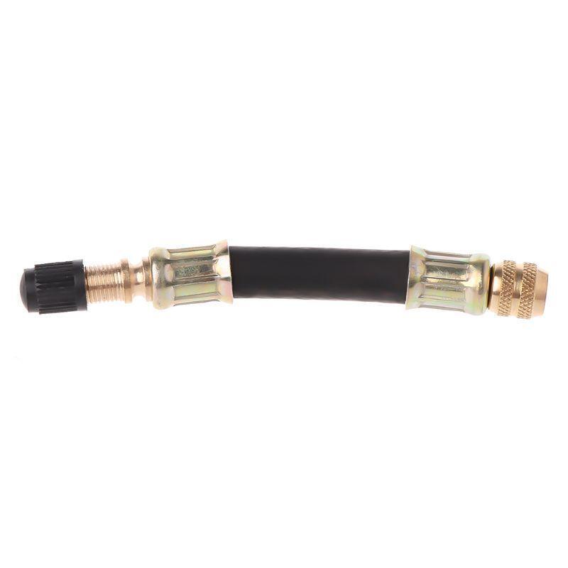 Bicycle Valve Extender Tire Parts MTB Bike 10cm Rubber Copper For Schrader Valve