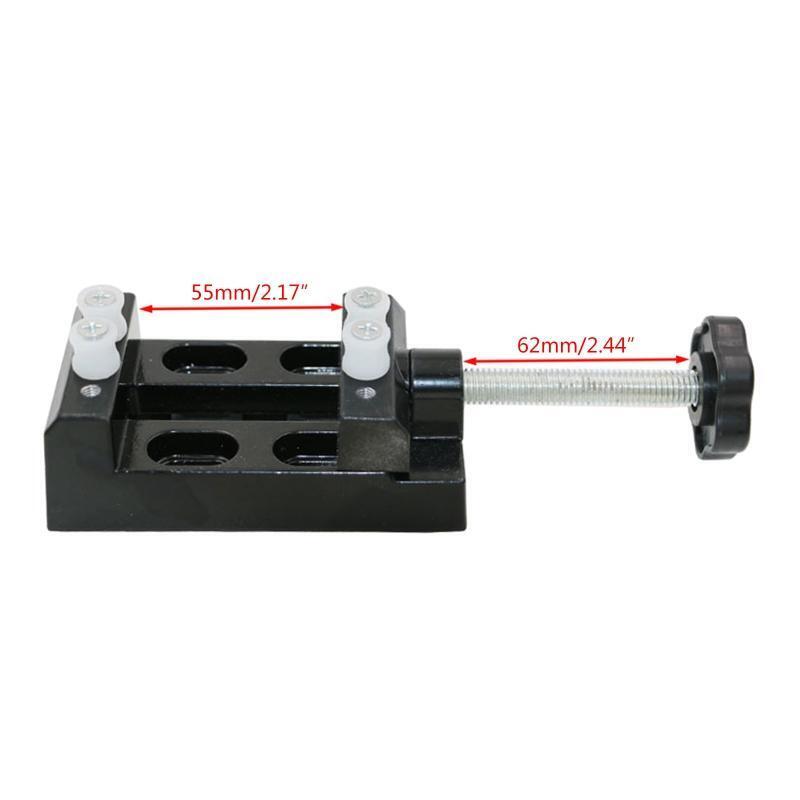 Portable Mini Jaw Bench Clamp DIY Sculpture Craft Parallel Table Vise for Drill