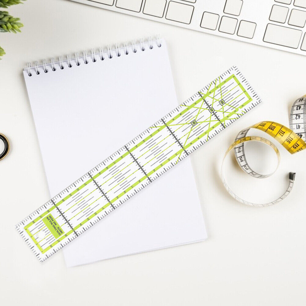 Acrylic Patchwork Ruler Double Color Quilting DIY Sewing Tools (5x30cm)