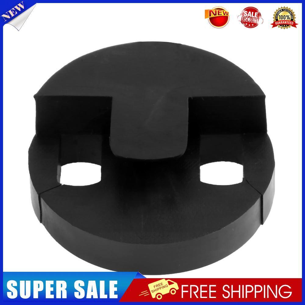 35 x 35mm Acoustic Cello Durable Round Circular Rubber Design Mute Silencer