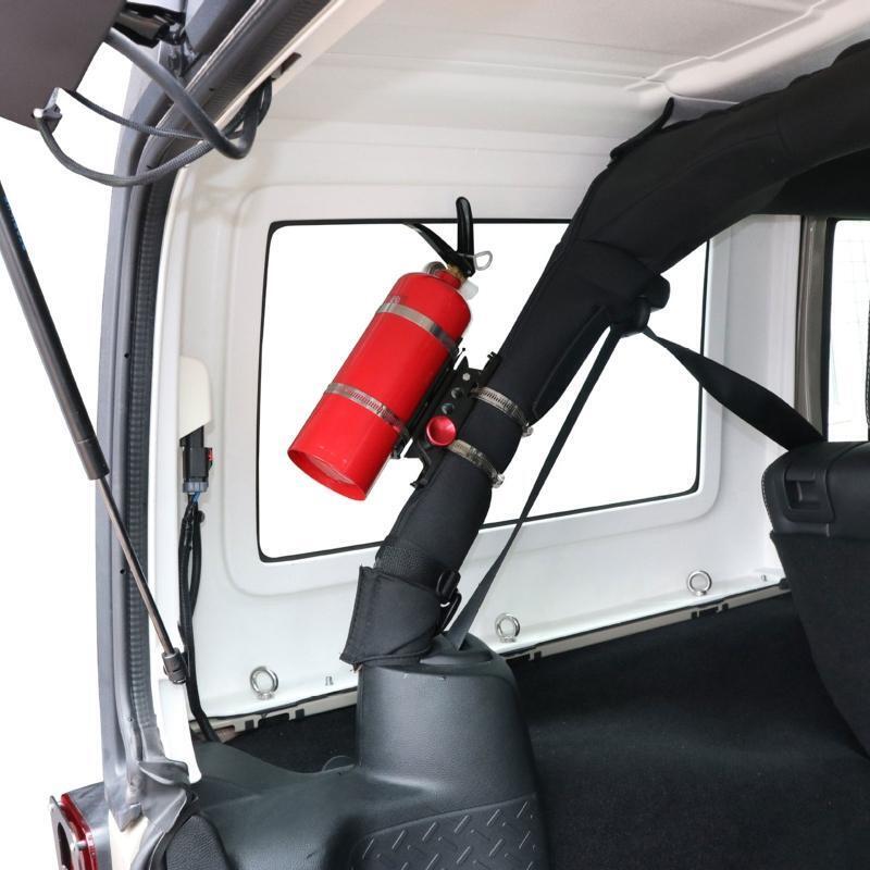 Upgrade Quick Release Fire Extinguisher Holder for JK JL TJ CJ Wrangler ATV