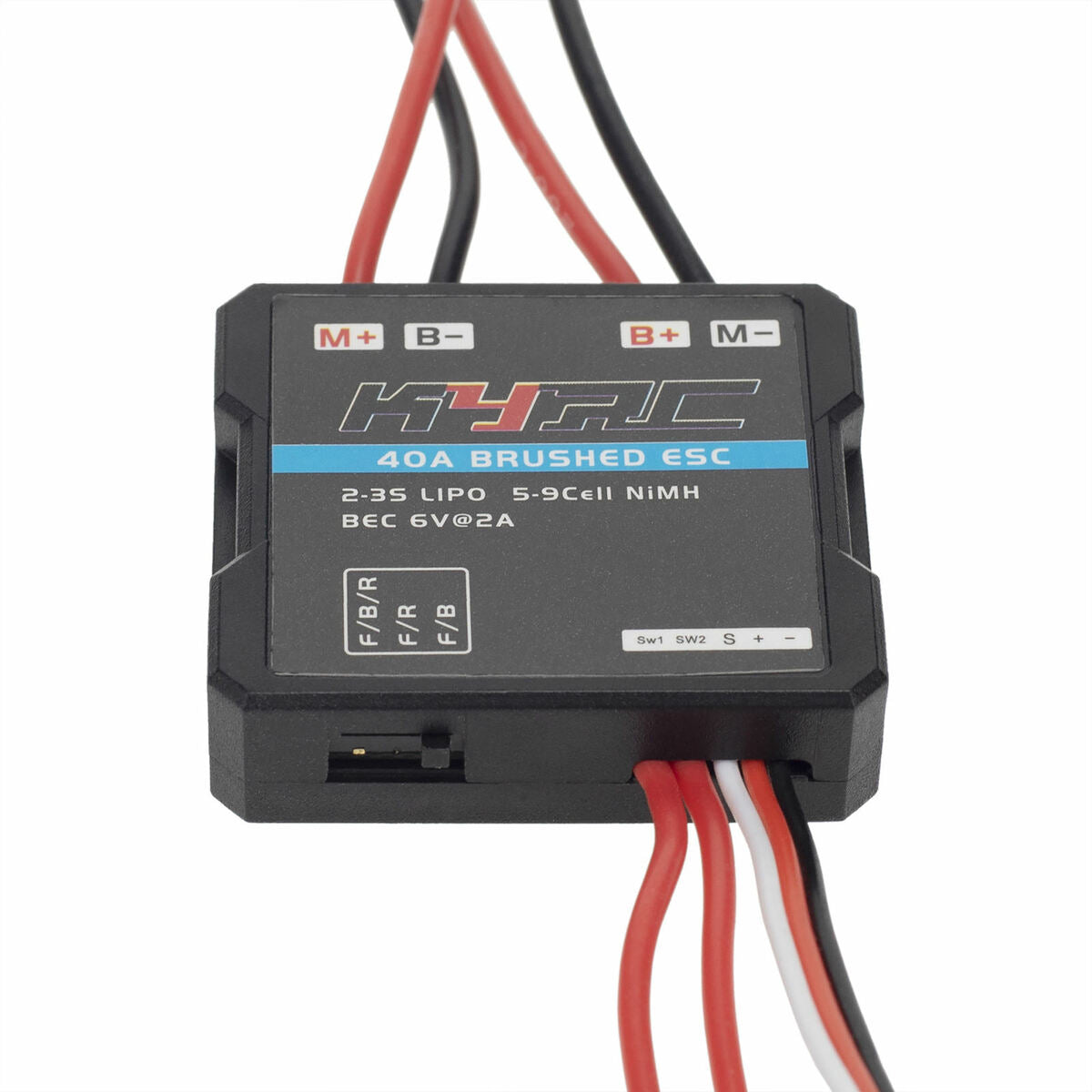 40A Brush Electric  Controller ESC for RC 1:16 1:18 RV Short Truck Car