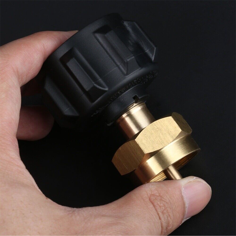 3PCS Propane Refill Adapter Converter QCC1/POL Cylinder Gas Tank Connections