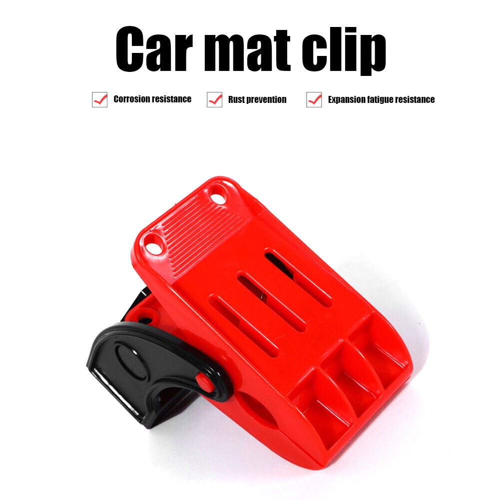 4pcs Car Floor Pad Cleaning Hook Auto Carpet Wash Clamp Yoga Mat Clip Tools
