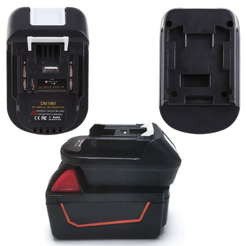 Household Electric Tools 20V to 18V Battery Adapter DM18M for Bl1830 Bl1850