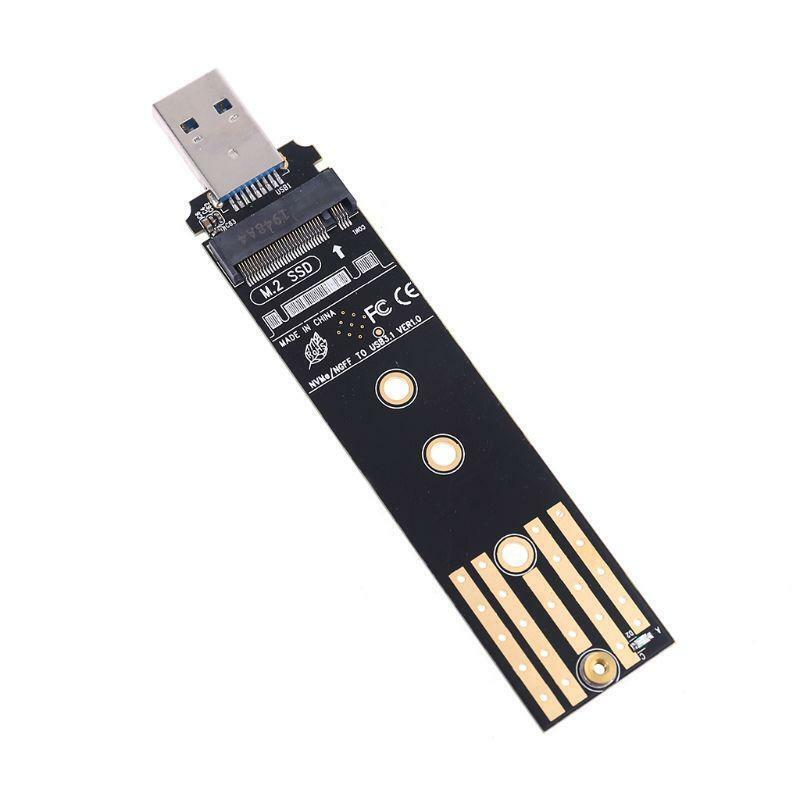 PCI-E NVME NGFF to USB 3.1 M.2 SSD Hard Disk Case Enclosure for 2242/2260/2280