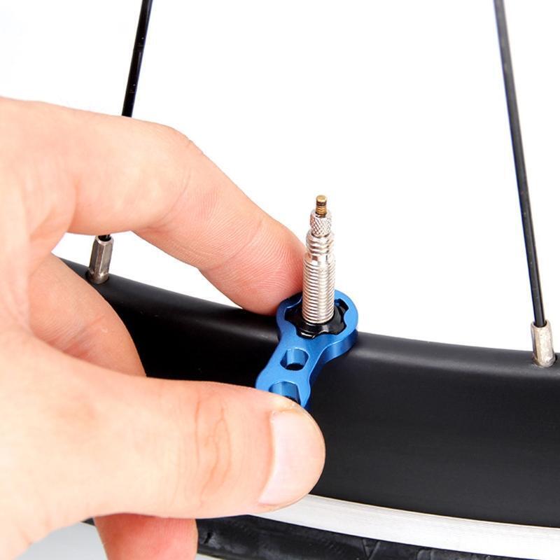 MTB Road Bike Presta Tire Valve Fixed Nut Valve Nut Cycling Protection Accessory