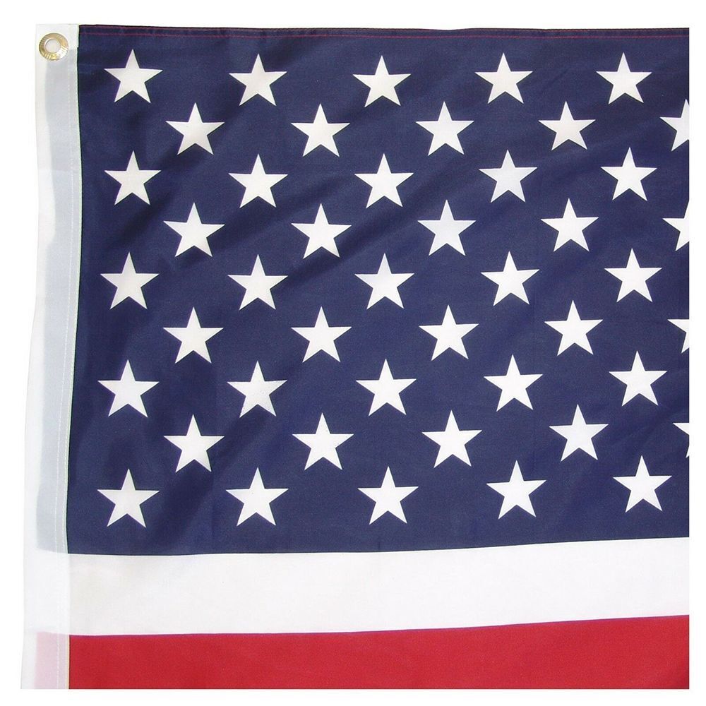 Country Sewn Stripes Independence Day USA Flags American Flag Embroidered Stars
