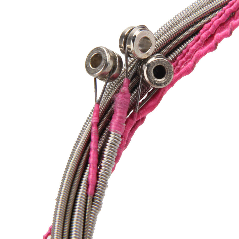 Set/4pcs Stainless Steel Nickel-plated Gauge Strings for Bass Guitar