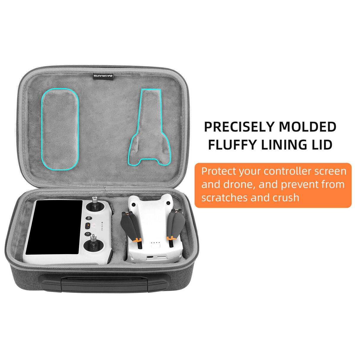 For DJI Mini 3 Pro Drone Storage Bag Carrying Case Remote Controller Battery New