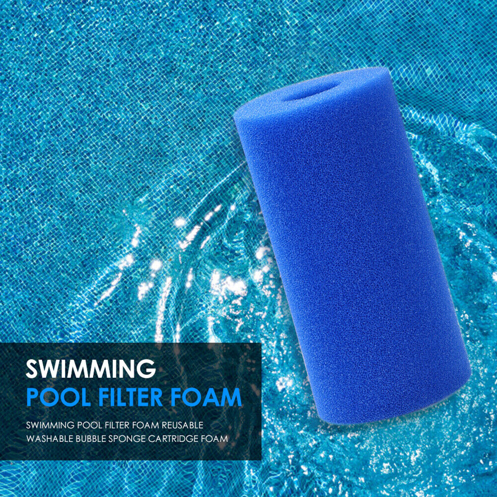Reusable Swimming Pool Filter Foam Cleaning Washable Pool Sponge Column