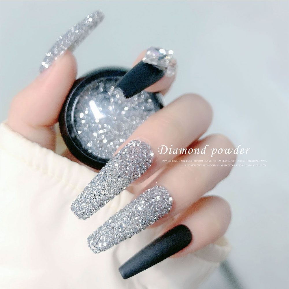 New Fashion Highlight Crystal Strobe Reflective Nail Diamonds Buddy